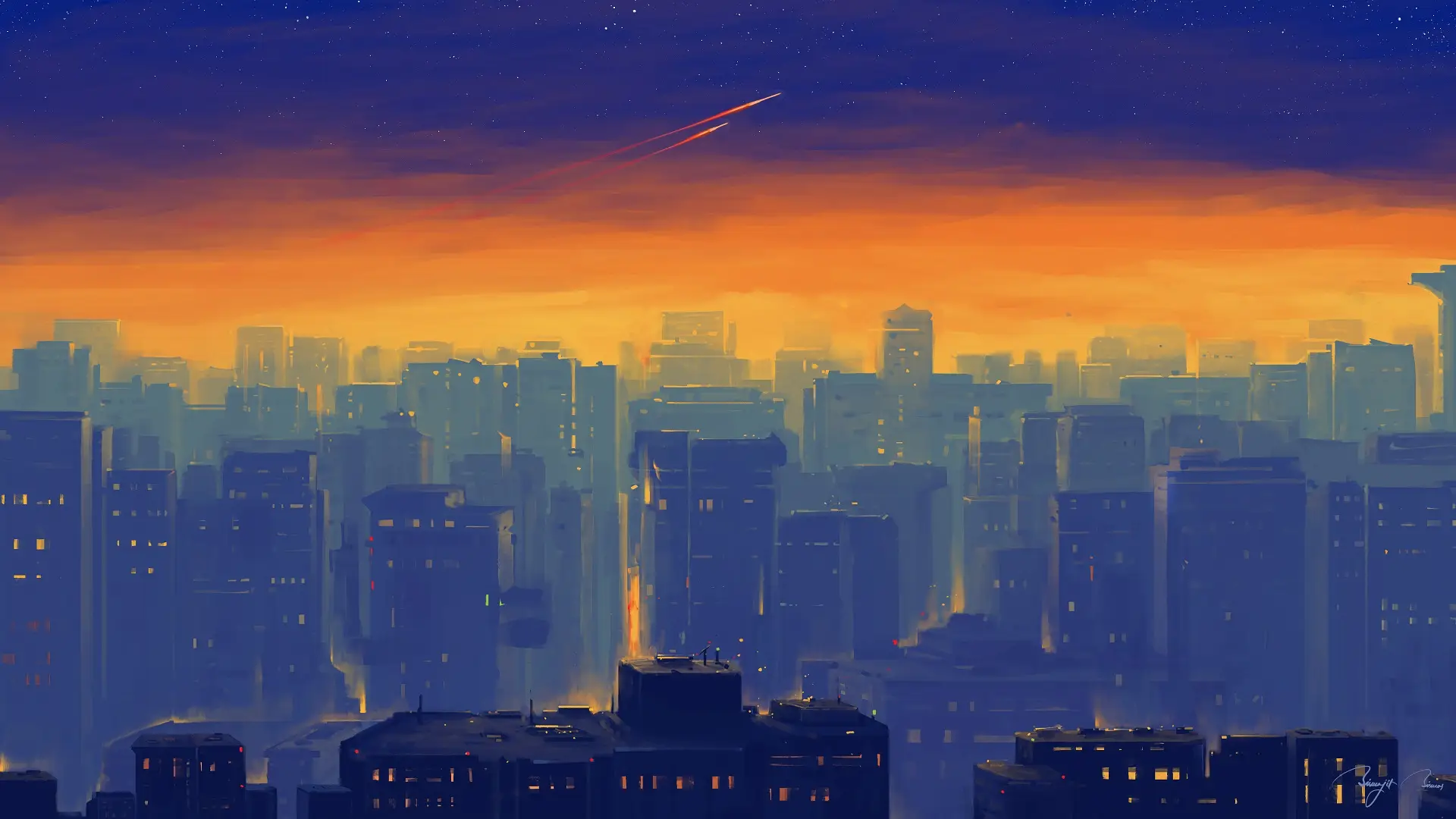 a_city_skyline_with_a_plane_in_the_sky.png