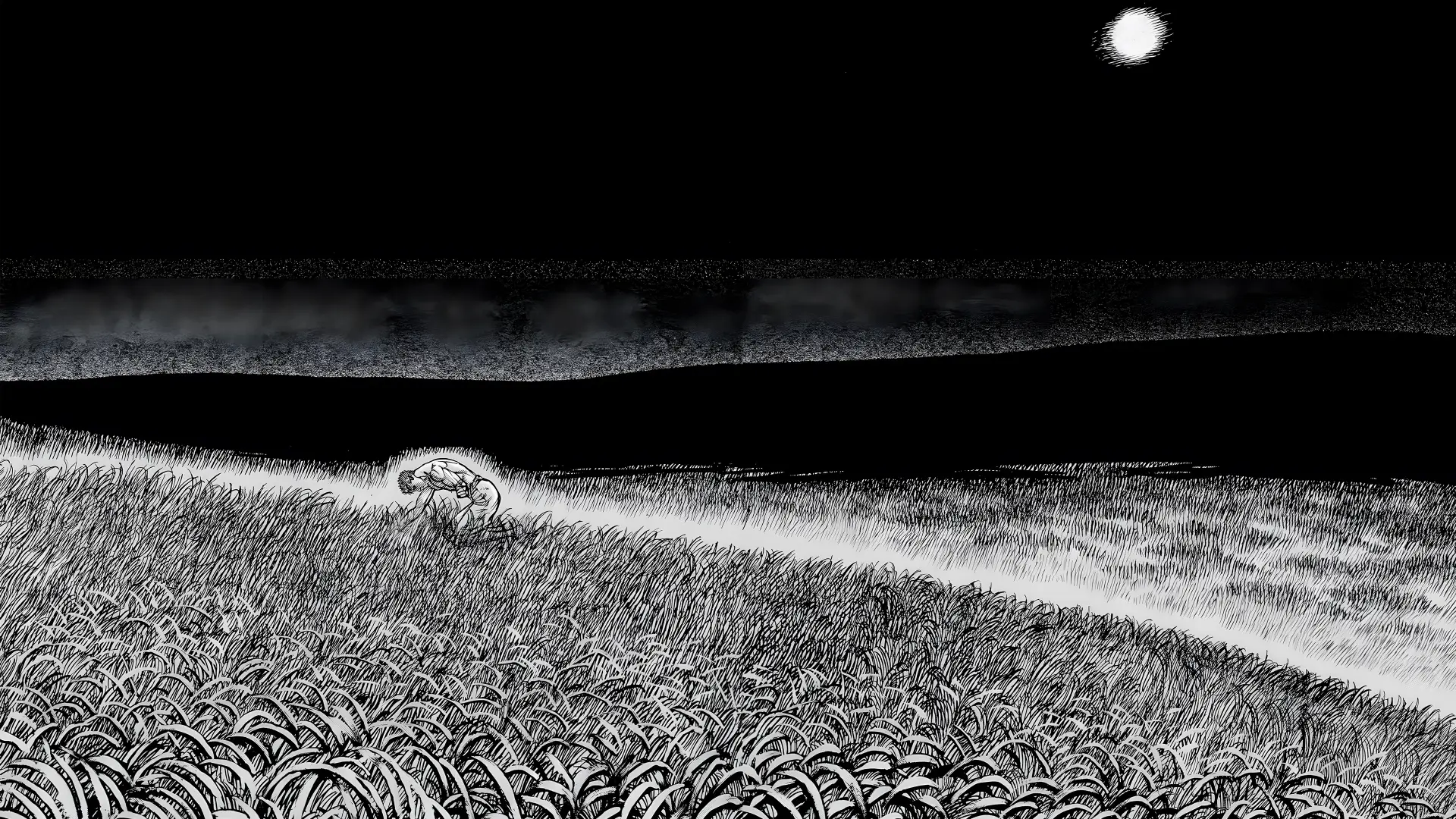 a_field_of_grass_at_night.jpeg