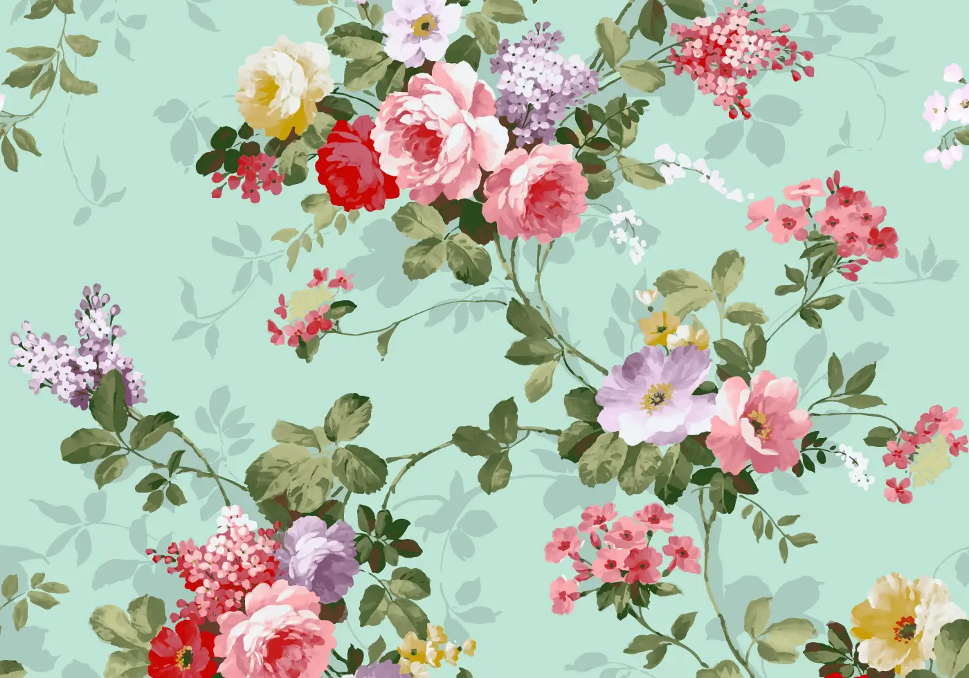 a_floral_pattern_of_flowers.png